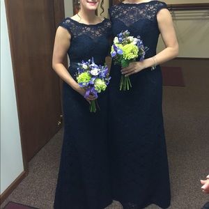 Navy/midnight Morilee blue dress